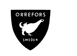 ORREFORS SWEDEN trademark