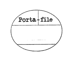 PORTA-FILE trademark