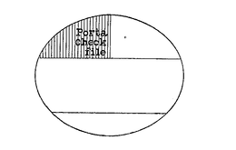 PORTA CHECK FILE trademark