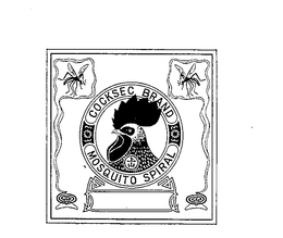 COCKSEC BRAND MOSQUITO SPIRAL trademark