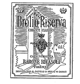 BROLIO CHIANTI CLASSICO RISERVA CASA VINICOLA BARONE ROCASOLI FIRENZE-A TALIA trademark