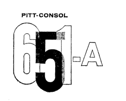 PITT-CONSOL 651-A trademark