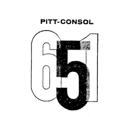 PITT-CONSOL 651 trademark