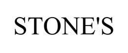 STONE'S trademark