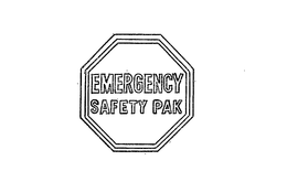 EMERGENCY SAFETY PAK trademark