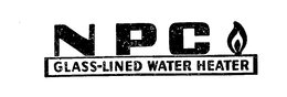 NPC GLASS-LINED WATER HEATER trademark