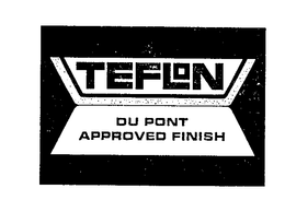 TEFLON DU PONT APPROVED FINISH trademark