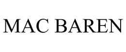 MAC BAREN trademark