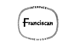 FRANCISCAN INTERPACE MADE IN USA trademark