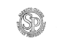 SP STRICTLY PROFESSIONAL ALBERTO-CULVER trademark