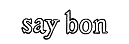 SAY BON trademark