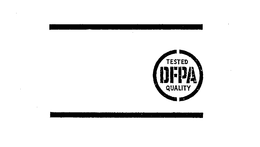 TESTED DFPA QUALITY trademark