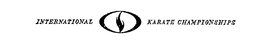 INTERNATIONAL KARATE CHAMPIONSHIPS trademark