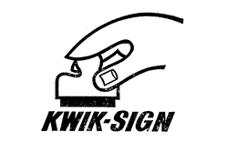 KWIK SIGN trademark