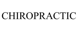 CHIROPRACTIC trademark