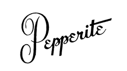 PEPPERITE trademark