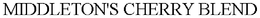 MIDDLETON'S CHERRY BLEND trademark