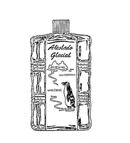 ALCOLADO GLACIAL REFRESHING INVIGORATING WHOLESOME trademark