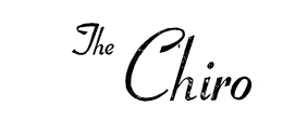 THE CHIRO trademark