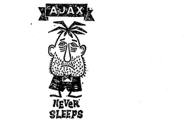 AJAX NEVER SLEEPS trademark