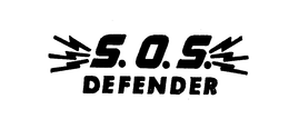 S.O.S. DEFENDER trademark