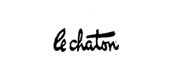 LE CHATON trademark