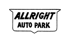 ALLRIGHT AUTO PARK trademark