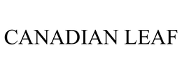 CANADIAN LEAF trademark