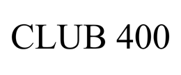CLUB 400 trademark
