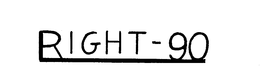 RIGHT-90 trademark