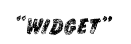 "WIDGET " trademark