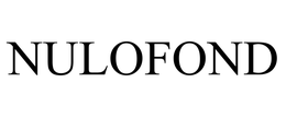 NULOFOND trademark