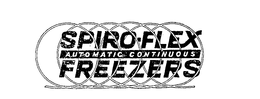 SPIRO-FELX FREEZERS AUTOMATIC CONTINOUS trademark