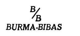 B/B BURMA-BIBAS trademark