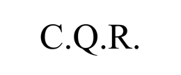 C.Q.R. trademark