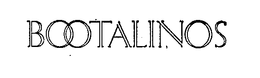 BOOTALINOS trademark