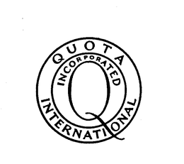 QUOTA INTERNATIONAL INCORPORATED trademark