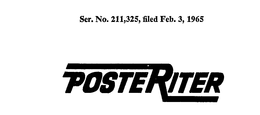 POSTERITER trademark