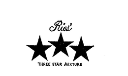 RIES' THREE STAR MIXTURE trademark