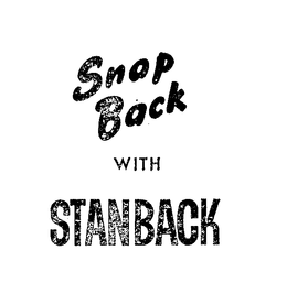 SNAP BACK WITH STANBACK trademark