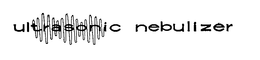 ULTRASONIC NEBULIZER trademark