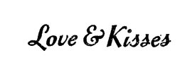 LOVE & KISSES trademark