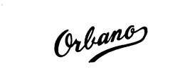 ORBANO trademark