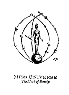 MISS UNIVERSE THE MARK OF BEAUTY trademark