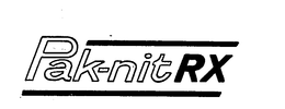 PAK-NIT RX trademark