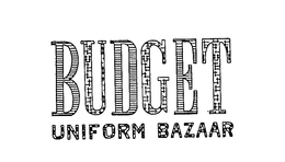 BUDGET UNIFORM BAZAAR trademark