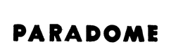 PARADOME trademark