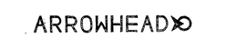 ARROWHEAD trademark