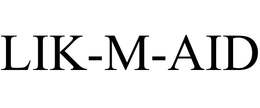 LIK-M-AID trademark