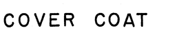 COVER COAT trademark